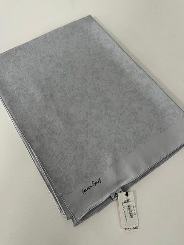 Harem Scarf Gold Silvia Şal Gümüş