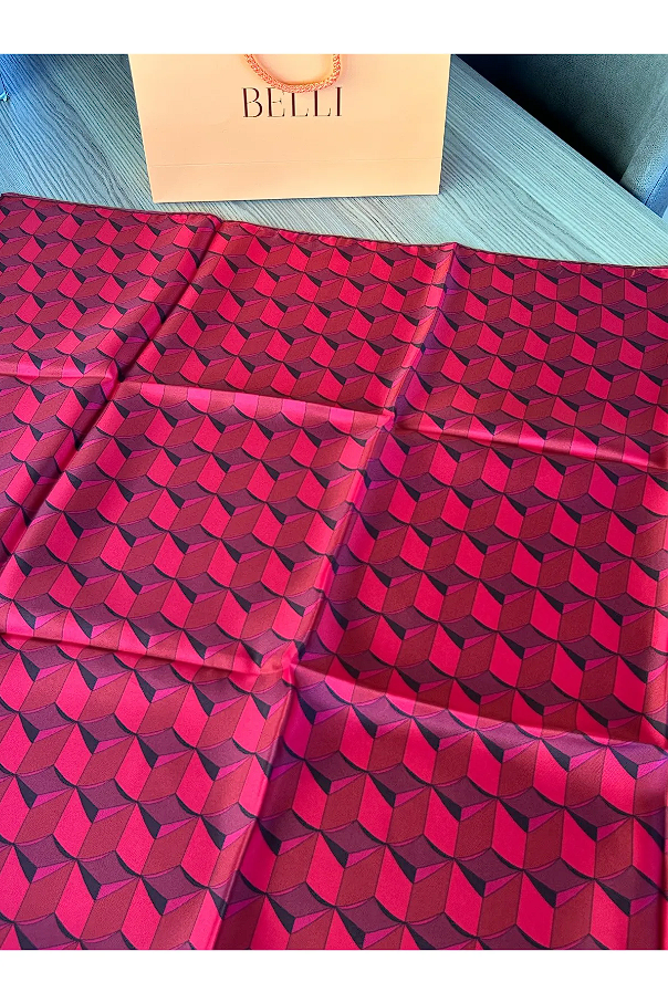Belli Twill İpek Eşarp 4112-80