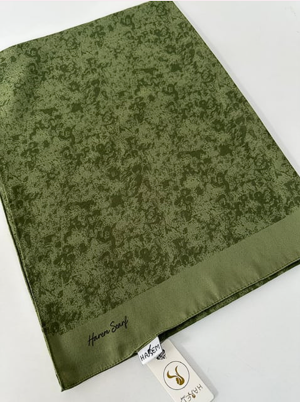 Harem Scarf Gold Silvia Şal Haki