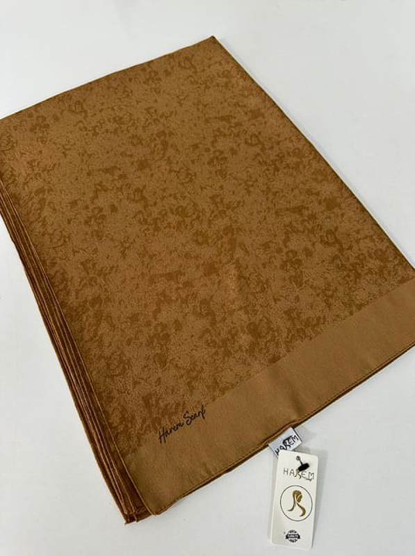 Harem Scarf Gold Silvia Şal Nescafe