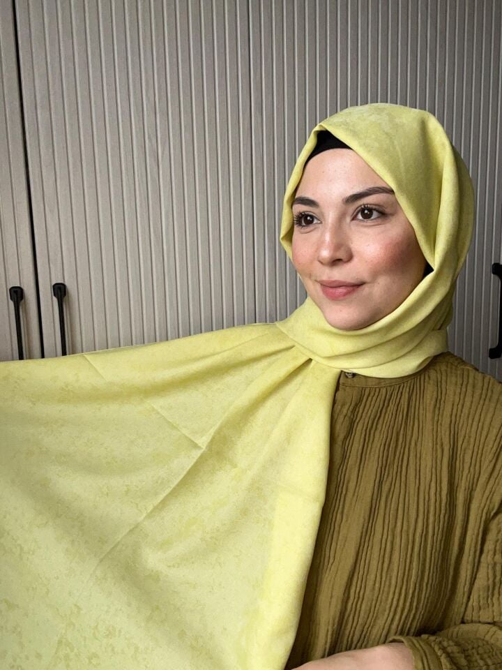 Harem Scarf Gold Silvia Şal Tereyağ