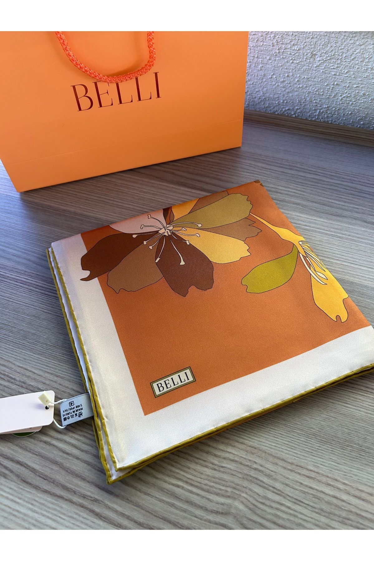 Belli Twill İpek Eşarp 4100-39