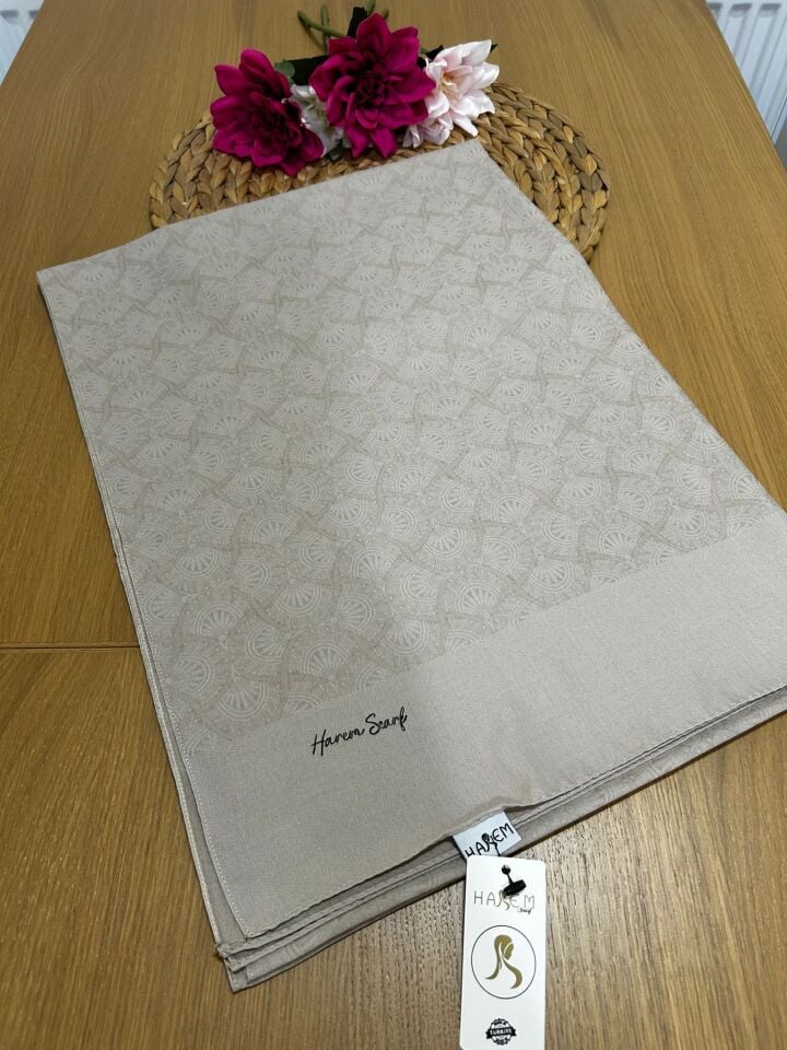Harem Scarf Gold Sahra Şal Kum Beji