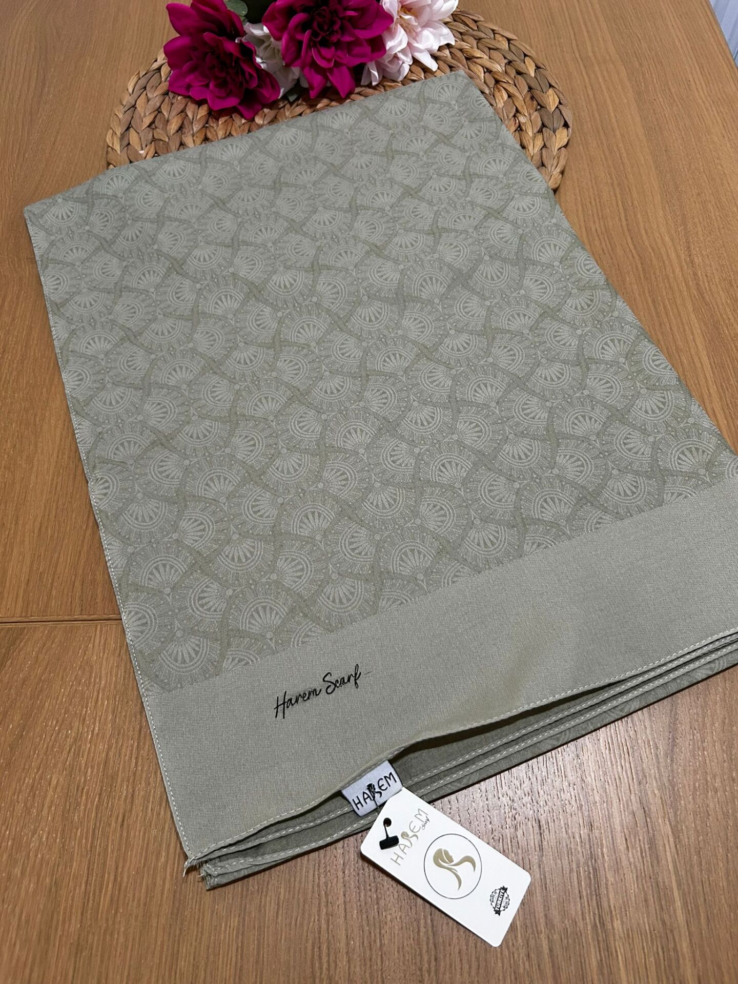 Harem Scarf Gold Sahra Şal Küf