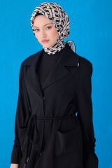 BELLİ SAF İPEK EŞARP 4118D (TWİLL)-88