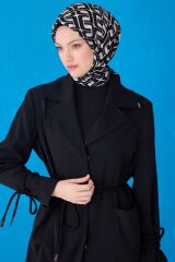 BELLİ SAF İPEK EŞARP 4118D (TWİLL)-09