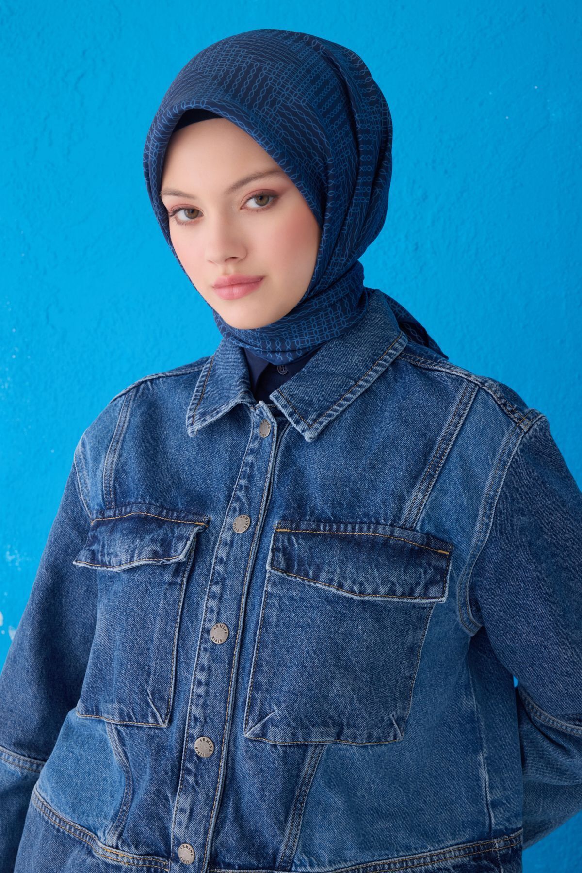 Belli Twill İpek Eşarp 4104-61