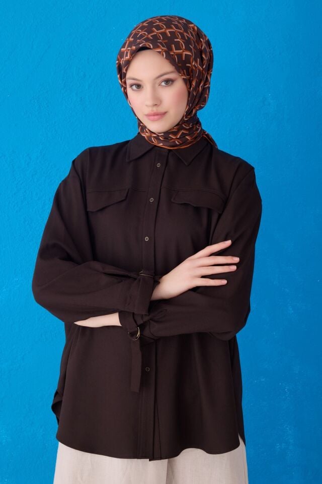 Belli Twill İpek Eşarp 4102-02