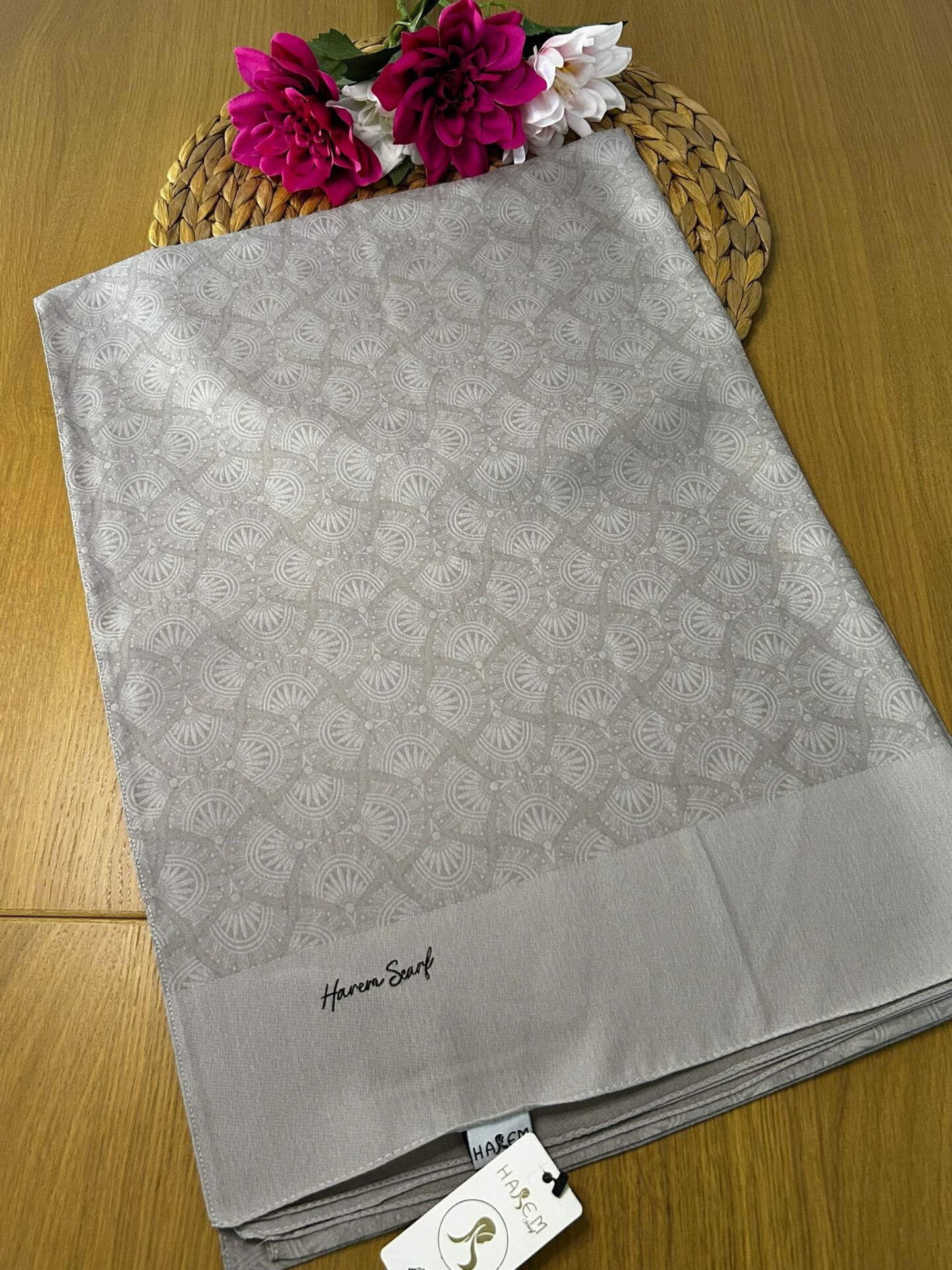 Harem Scarf Gold Sahra Şal Taş