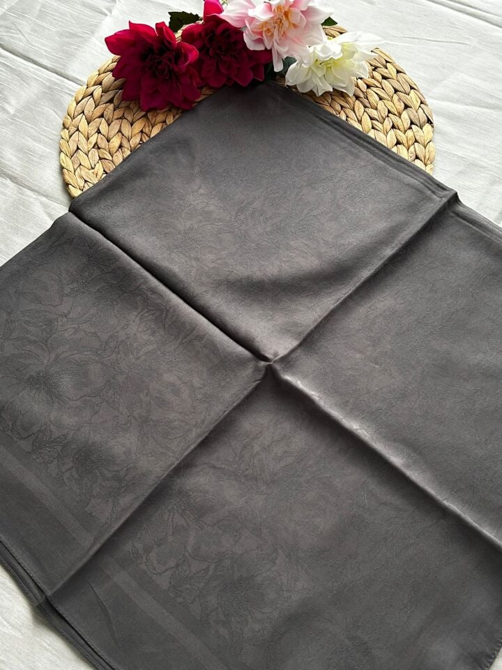 Harem Scarf Silver Neva Eşarp Füme