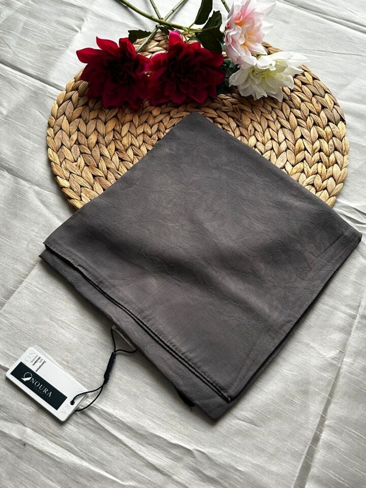 Harem Scarf Silver Neva Eşarp Füme
