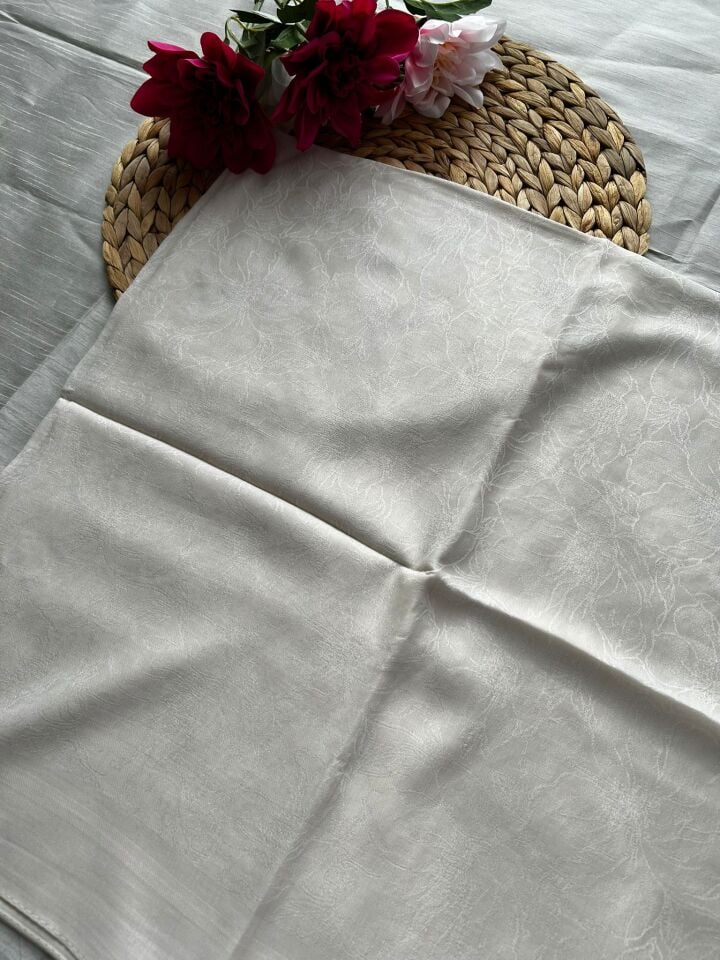 Harem Scarf Silver Neva Eşarp Taş