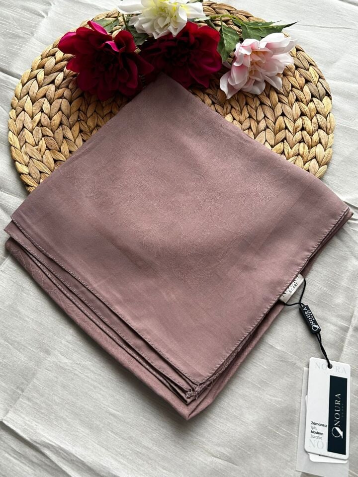 Harem Scarf Silver Neva Eşarp Açık Vizon