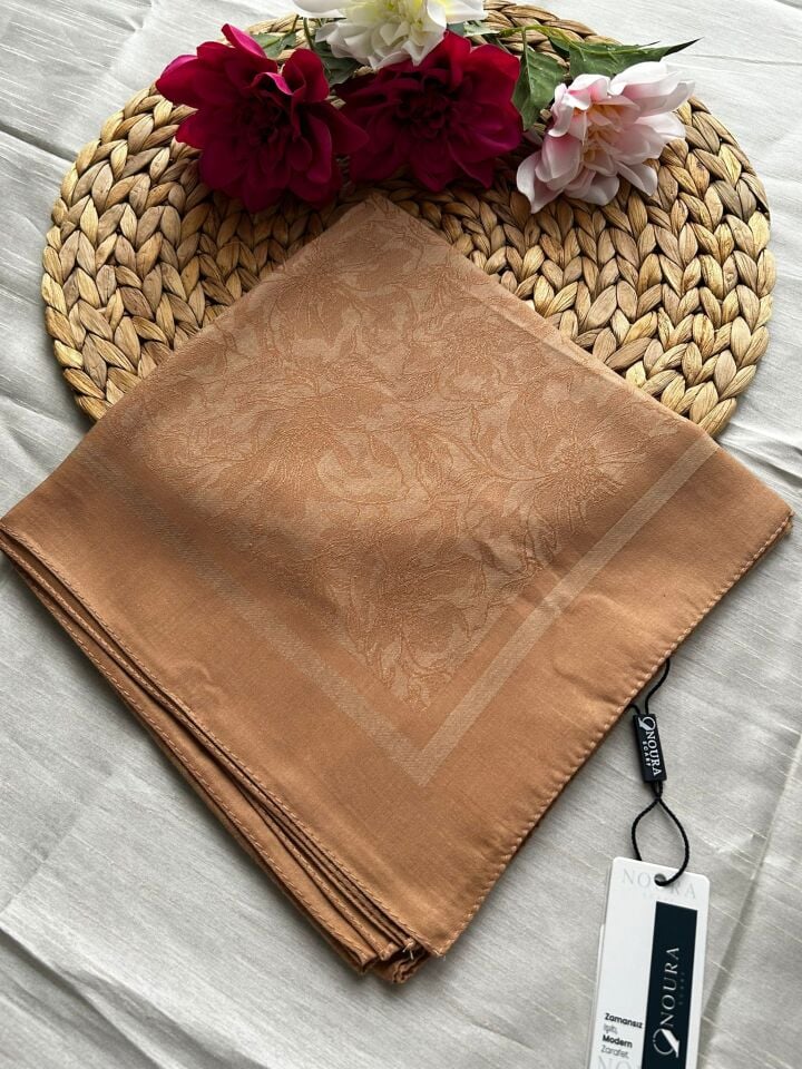 Harem Scarf Silver Neva Eşarp Nescafe
