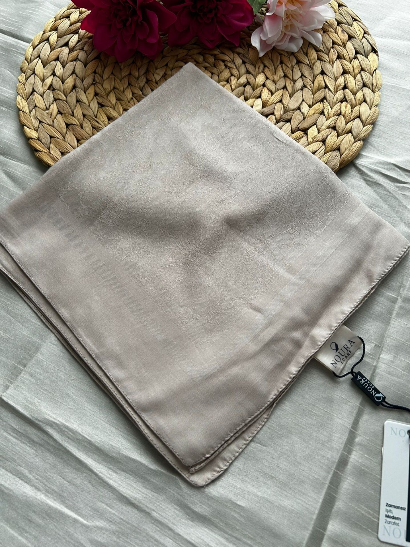 Harem Scarf Silver Neva Eşarp Latte