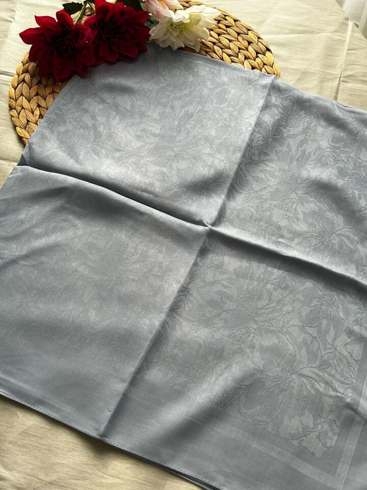 Harem Scarf Silver Neva Eşarp Kot Mavi