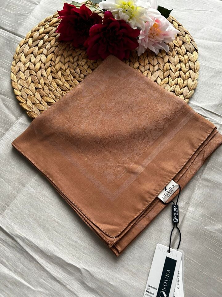 Harem Scarf Silver Neva Eşarp Cappucino