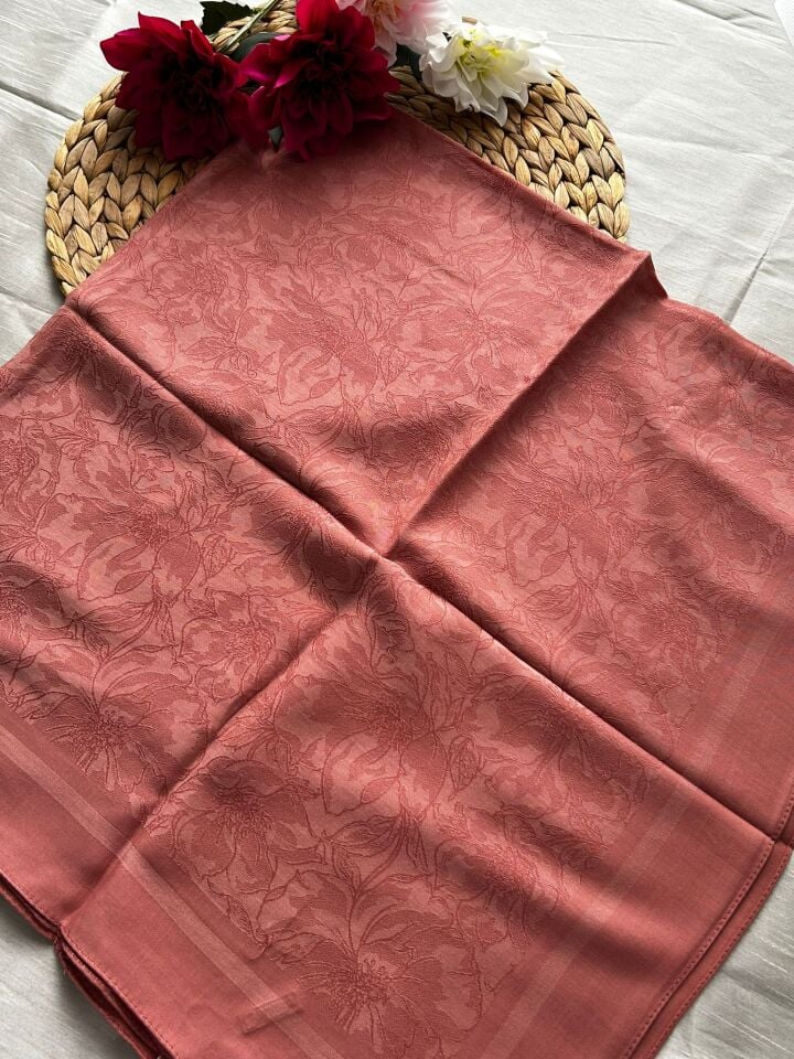 Harem Scarf Silver Neva Eşarp Gül Kurusu