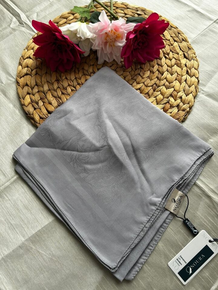 Harem Scarf Silver Neva Eşarp Gümüş