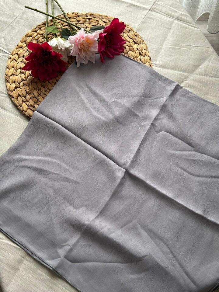 Harem Scarf Silver Neva Eşarp Gümüş