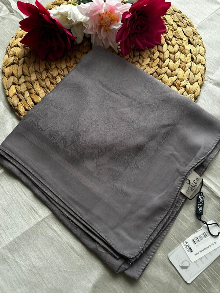 Harem Scarf Silver Neva Eşarp Gri