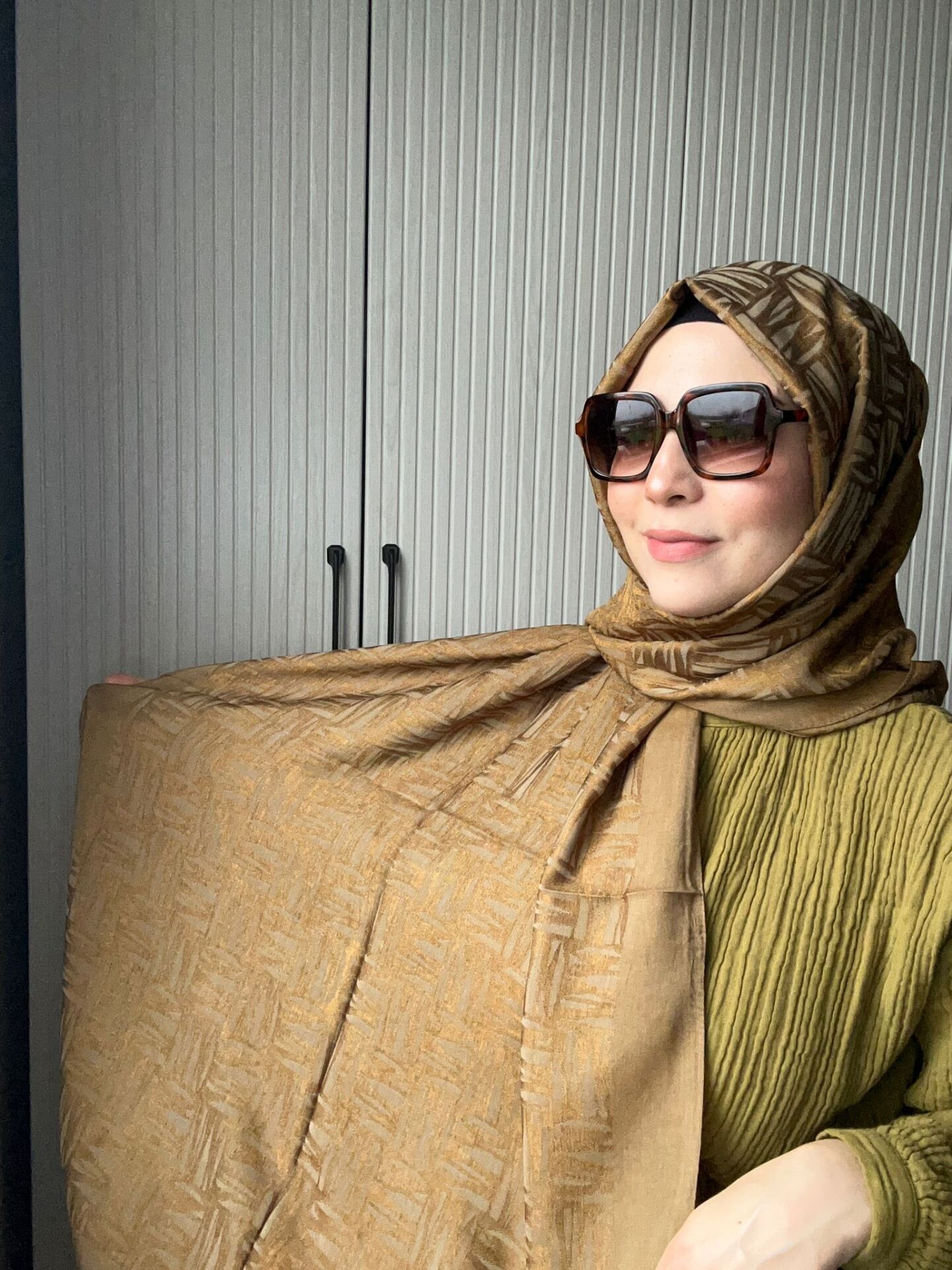 Noura Scarf Elisa Şal Bal Köpüğü