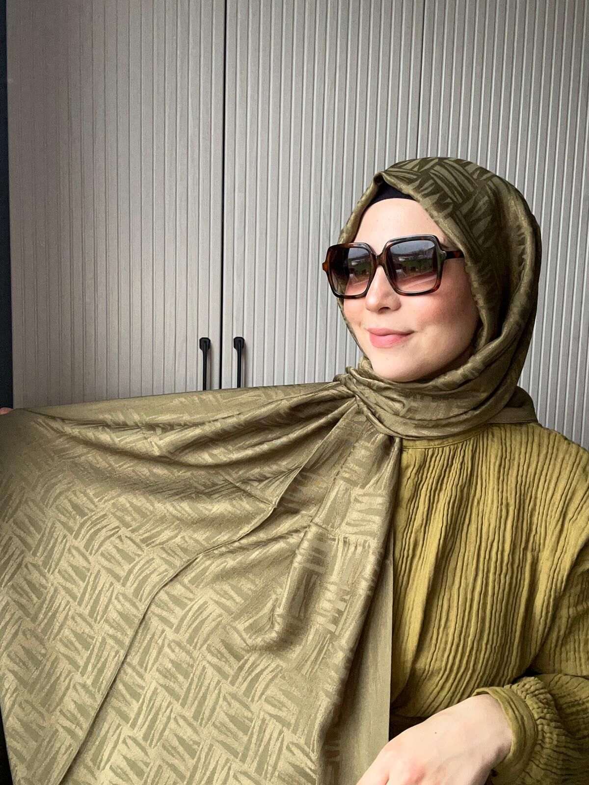 Noura Scarf Elisa Şal Oksit