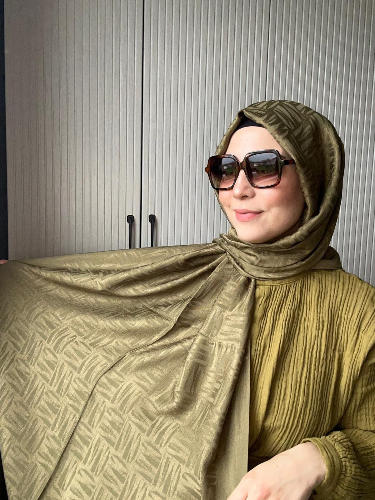 Noura Scarf Elisa Şal Oksit