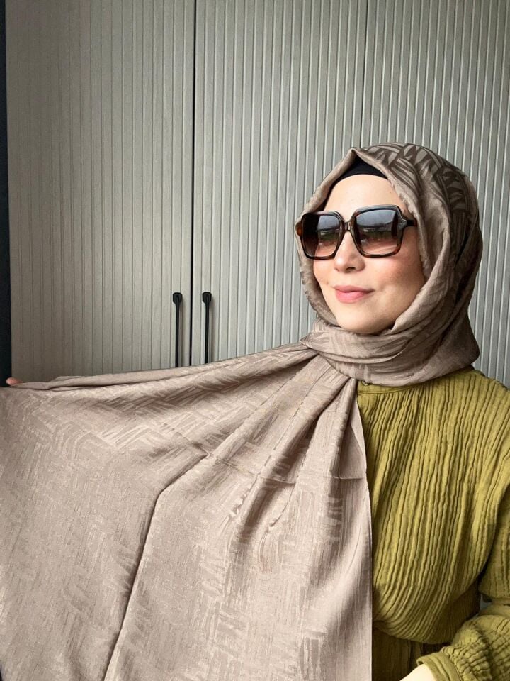 Noura Scarf Elisa Şal Latte