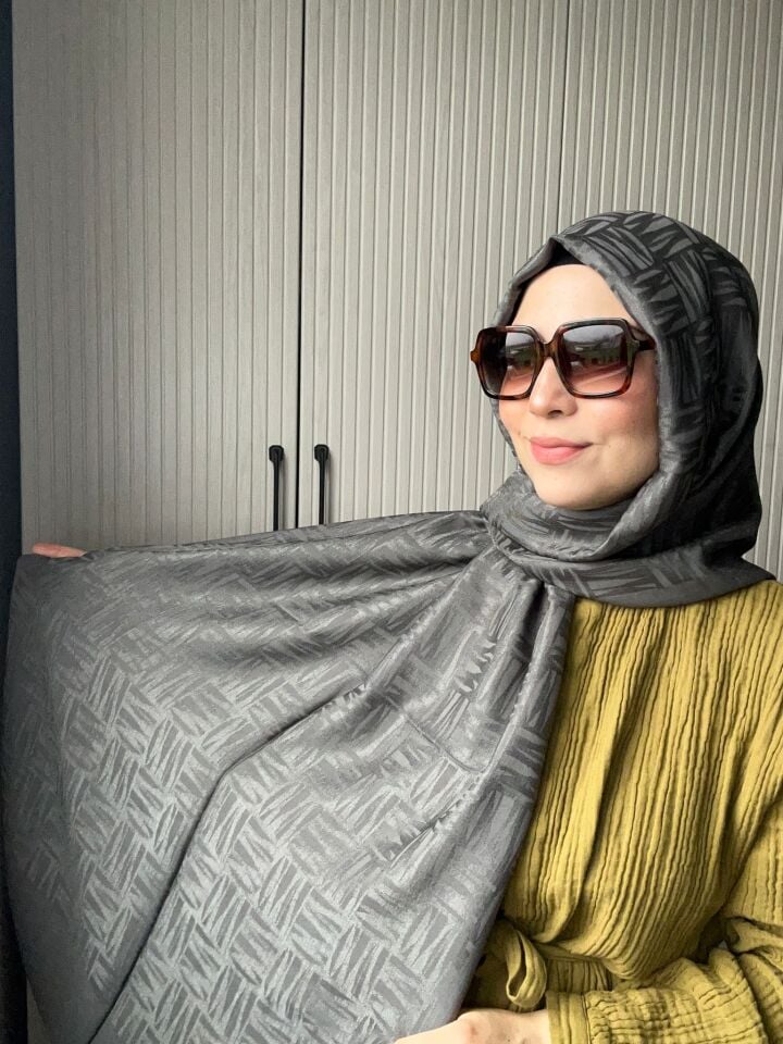 Noura Scarf Elisa Şal Füme