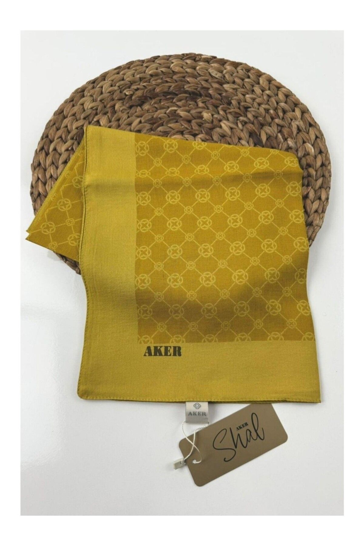 Aker Elegance Monogram Eşarp 962