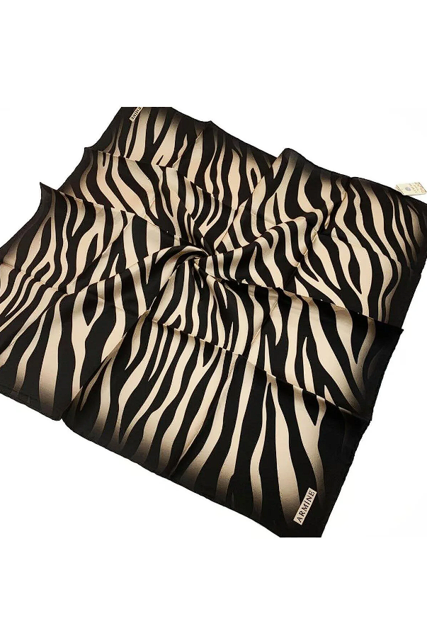 Armine Nostalji Twill İpek Eşarp 8274-02
