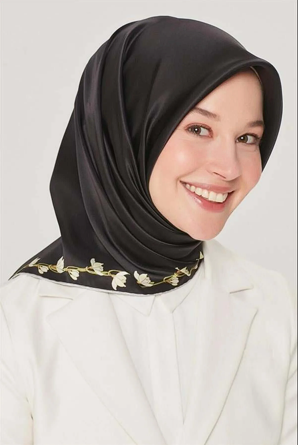 Armine Nostalji Twill İpek Eşarp 8553-09