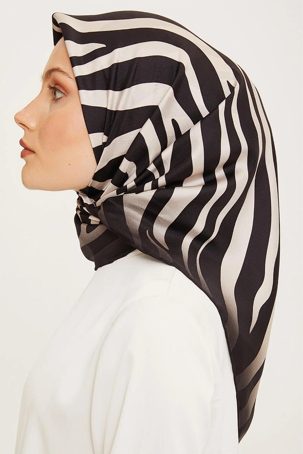 Armine Nostalji Twill İpek Eşarp 8274-01