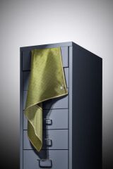 %100 Twill İpek Monogram Desenli Haki  Renkli 90x90 Eşarp Dikim Şekli : El Dikişi