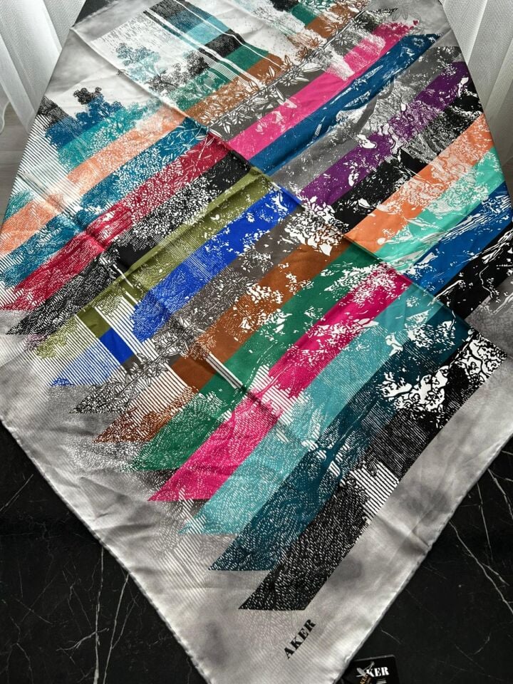 Aker Tivil İpek Eşarp 8582713-971