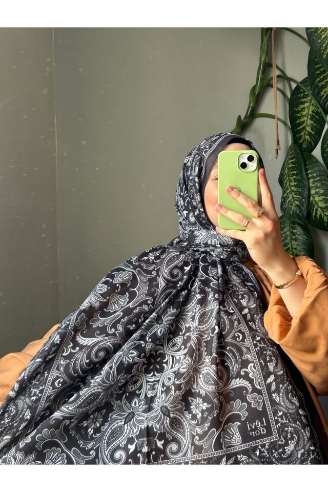 Levidor Casual Şal Siyah