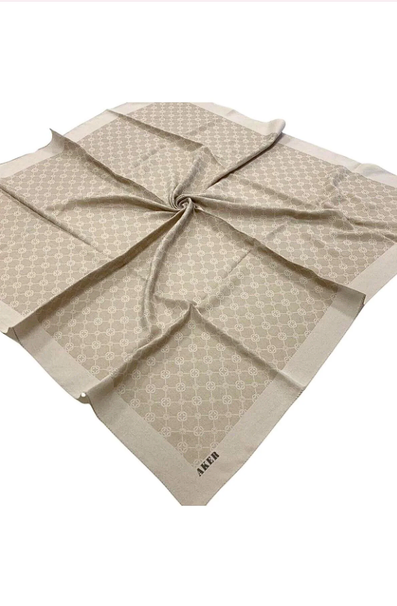 Aker Elegance Monogram Eşarp 933