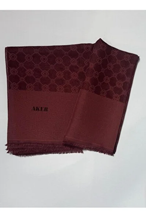 Aker Elegance Monogram Şal 942