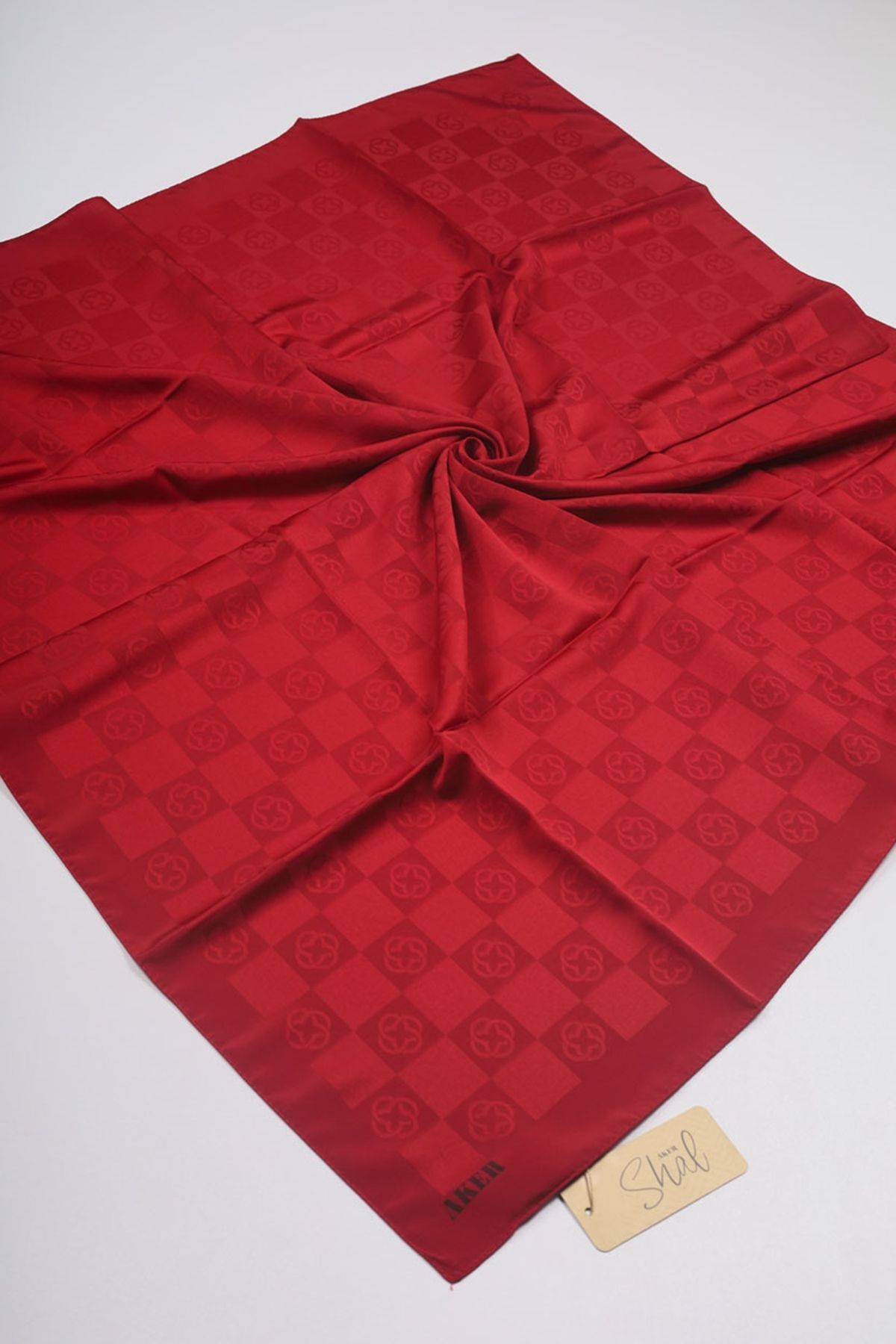 Dama Monogram Eşarp - Desen-02 - Renk-04