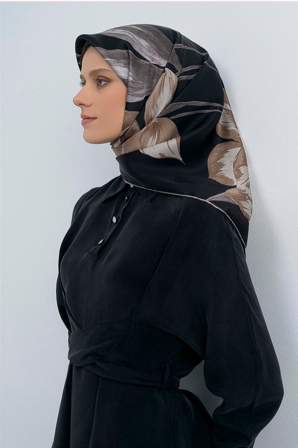 Armine 2026 İlkbahar Yaz Tivil İpek Eşarp 9506-06