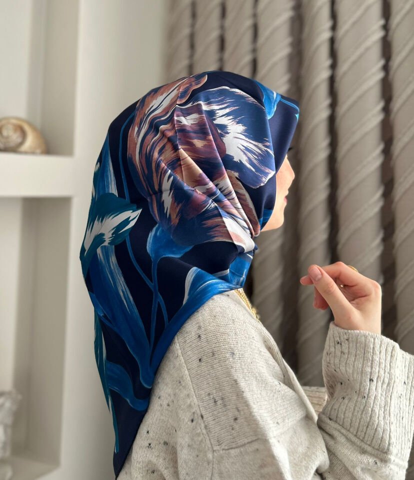 Armine 2026 İlkbahar Yaz Tivil İpek Eşarp 9506-32