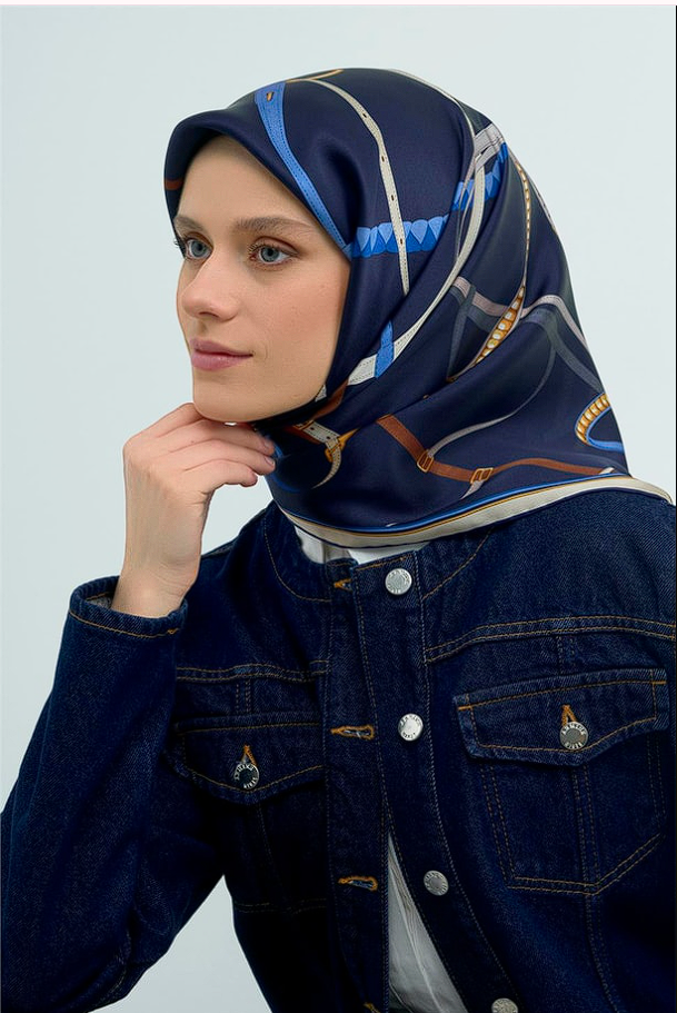 Armine 2026 İlkbahar Yaz Tivil İpek Eşarp 9517-03