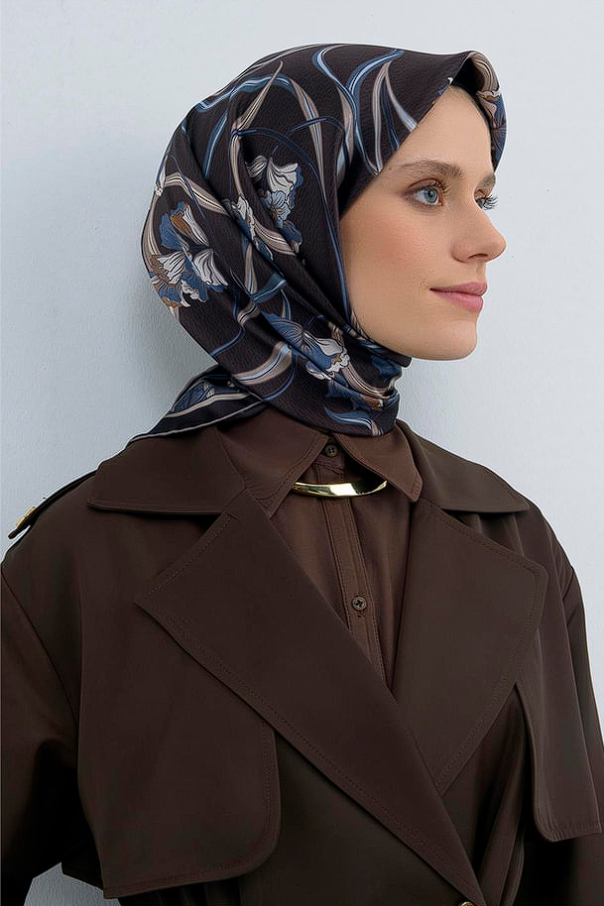 Armine 2026 İlkbahar Yaz Tivil İpek Eşarp 9512-37