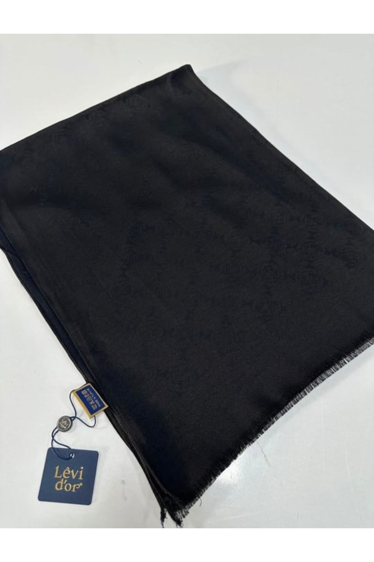 Levidor Cashmere Premium Şal Siyah