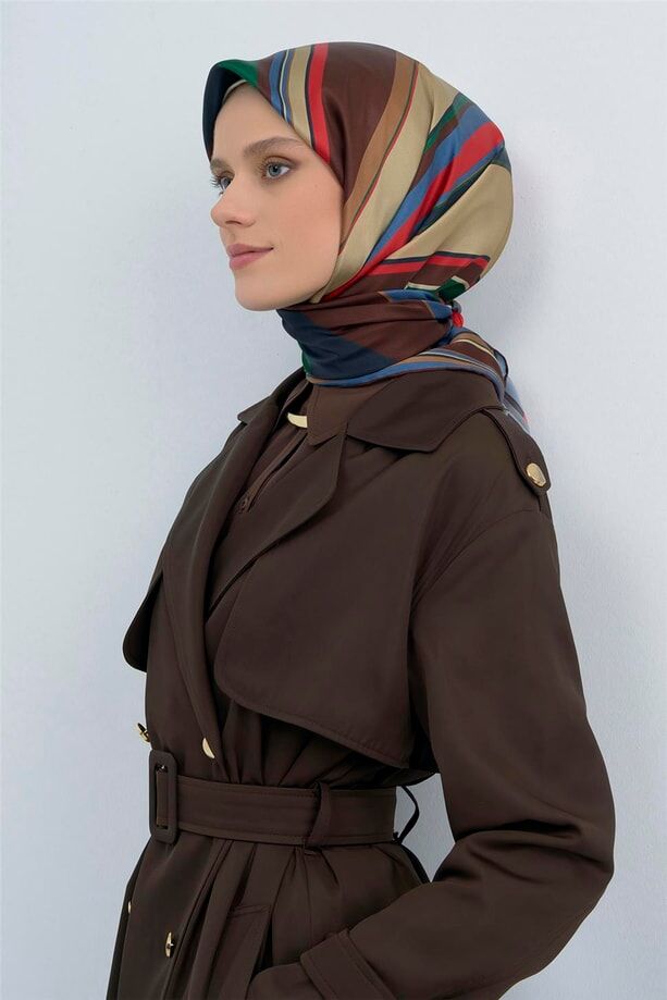 Armine 2026 İlkbahar Yaz Tivil İpek Eşarp 9514-82