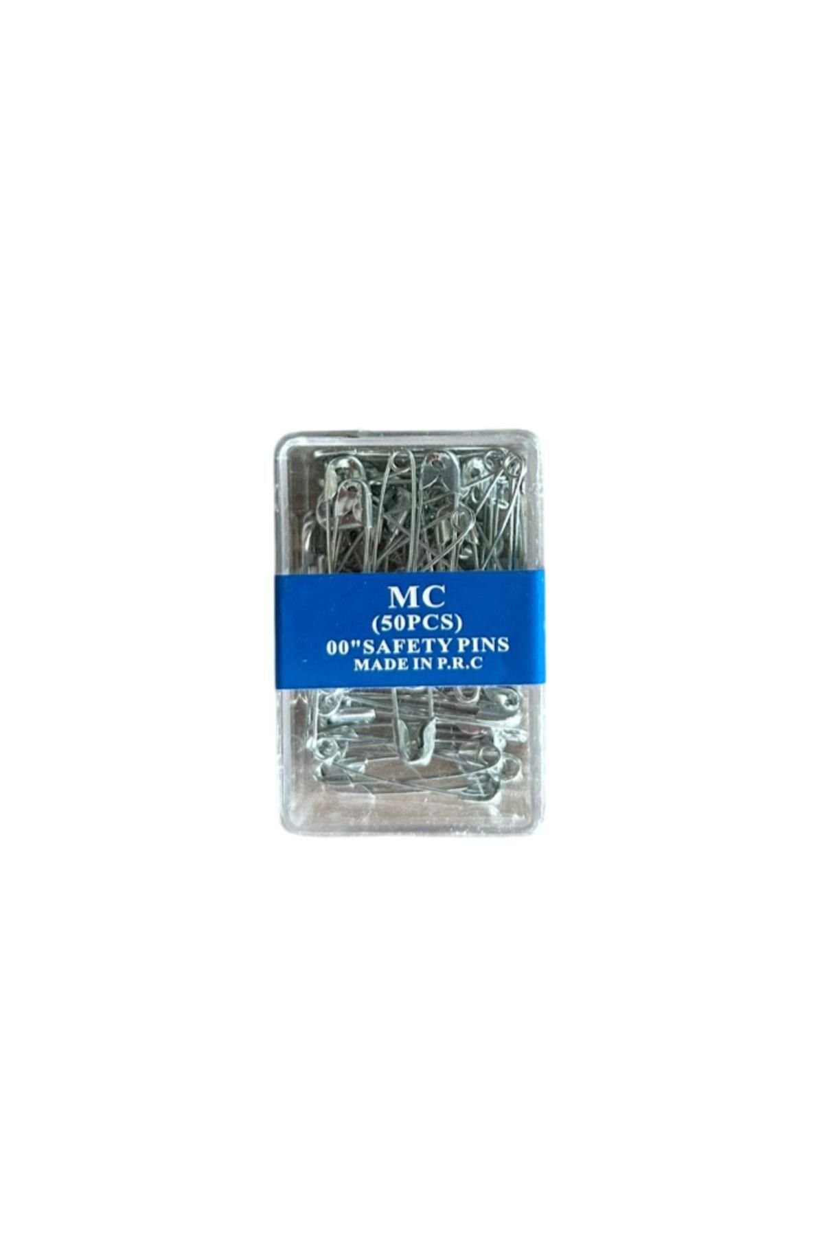 MC 50'li Gümüş Renk Çengelli İğne