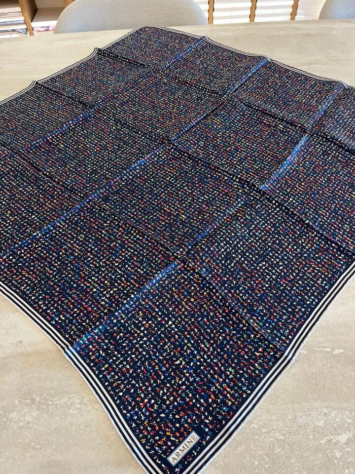 Armine Nostalji Tivil İpek Eşarp 9013-10