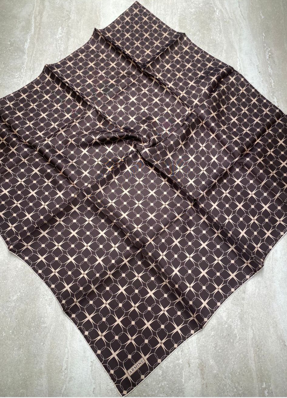 Armine Nostalji Tivil İpek Eşarp 9207-34