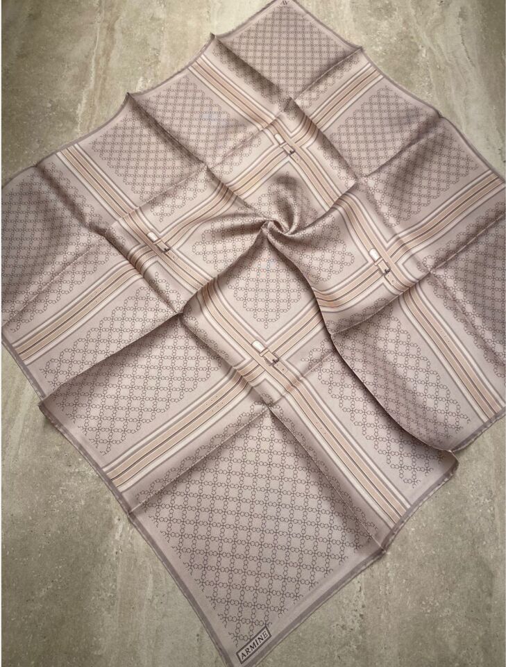 Armine Nostalji Tivil İpek Eşarp 9054-19